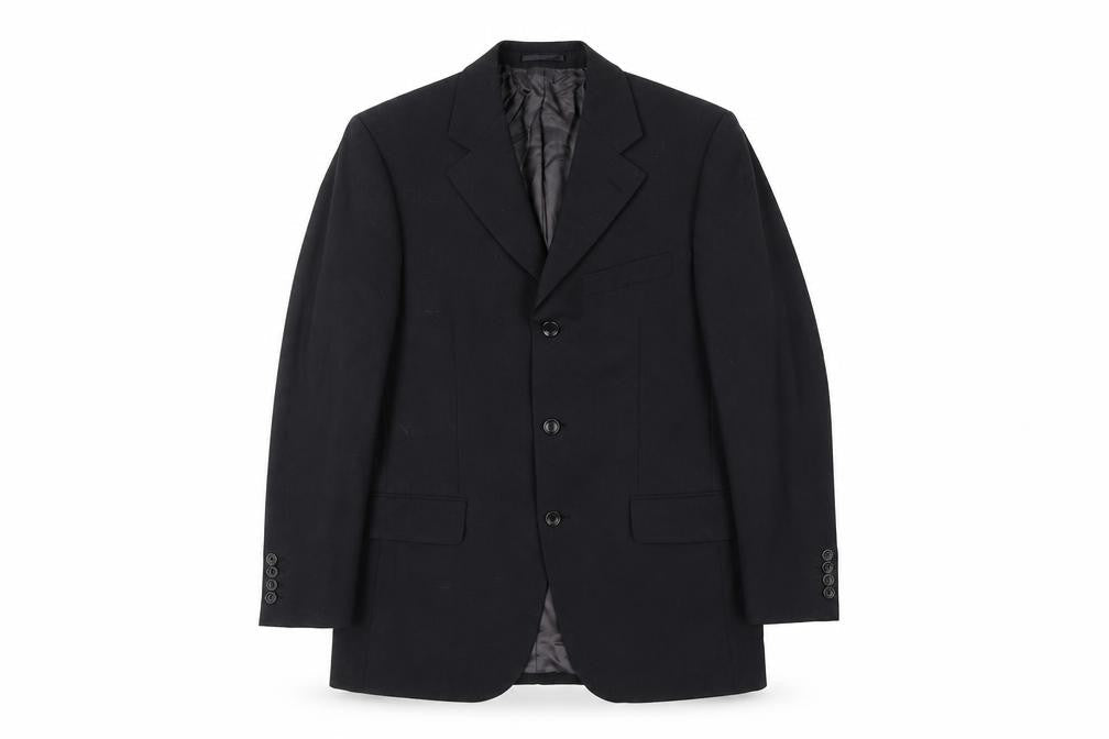 Mens UK Size 36 Van Gils Regular Black Suit Jacket