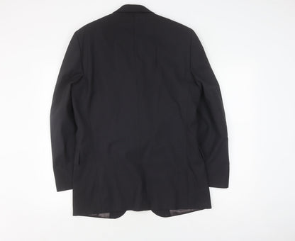 Mens UK Size 36 Van Gils Regular Black Suit Jacket