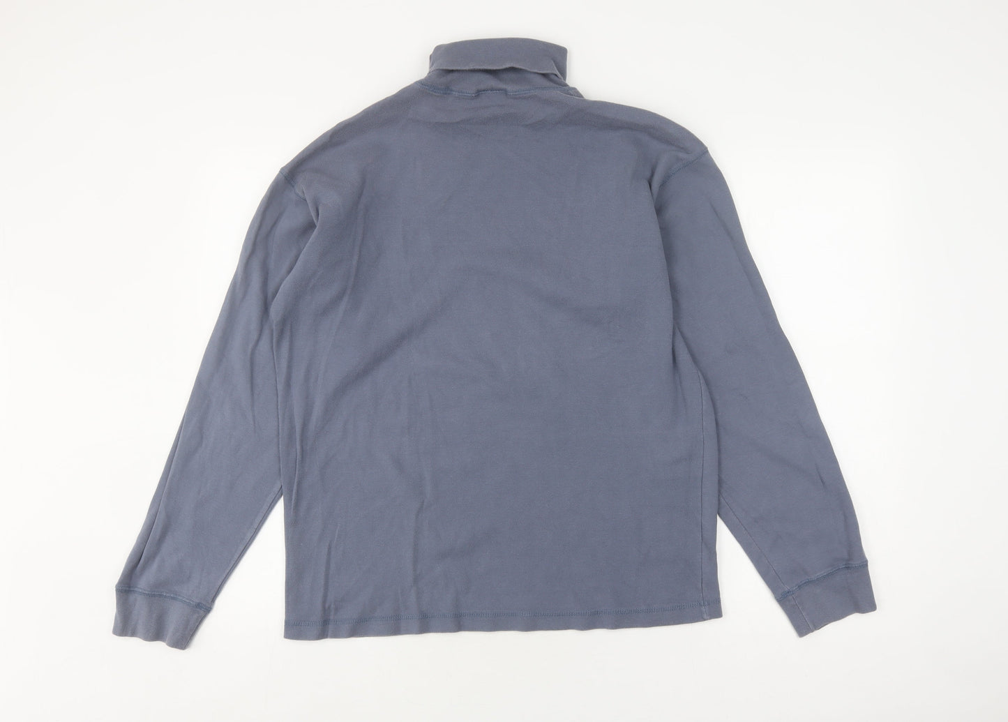 Gola Blue Cotton Pullover Sweatshirt - Size L