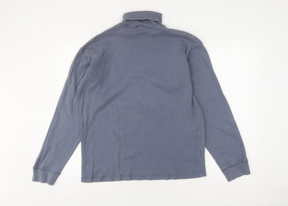 Gola Blue Cotton Pullover Sweatshirt - Size L