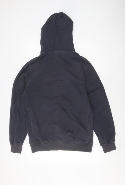Mens UK Size L Champion Black Pullover Hoodie