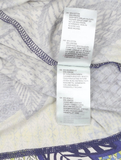 White Stuff Women's Multicoloured Patchwork Dress, Size 12