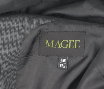 Mens UK Size 46 Magee Regular Grey Suit Jacket