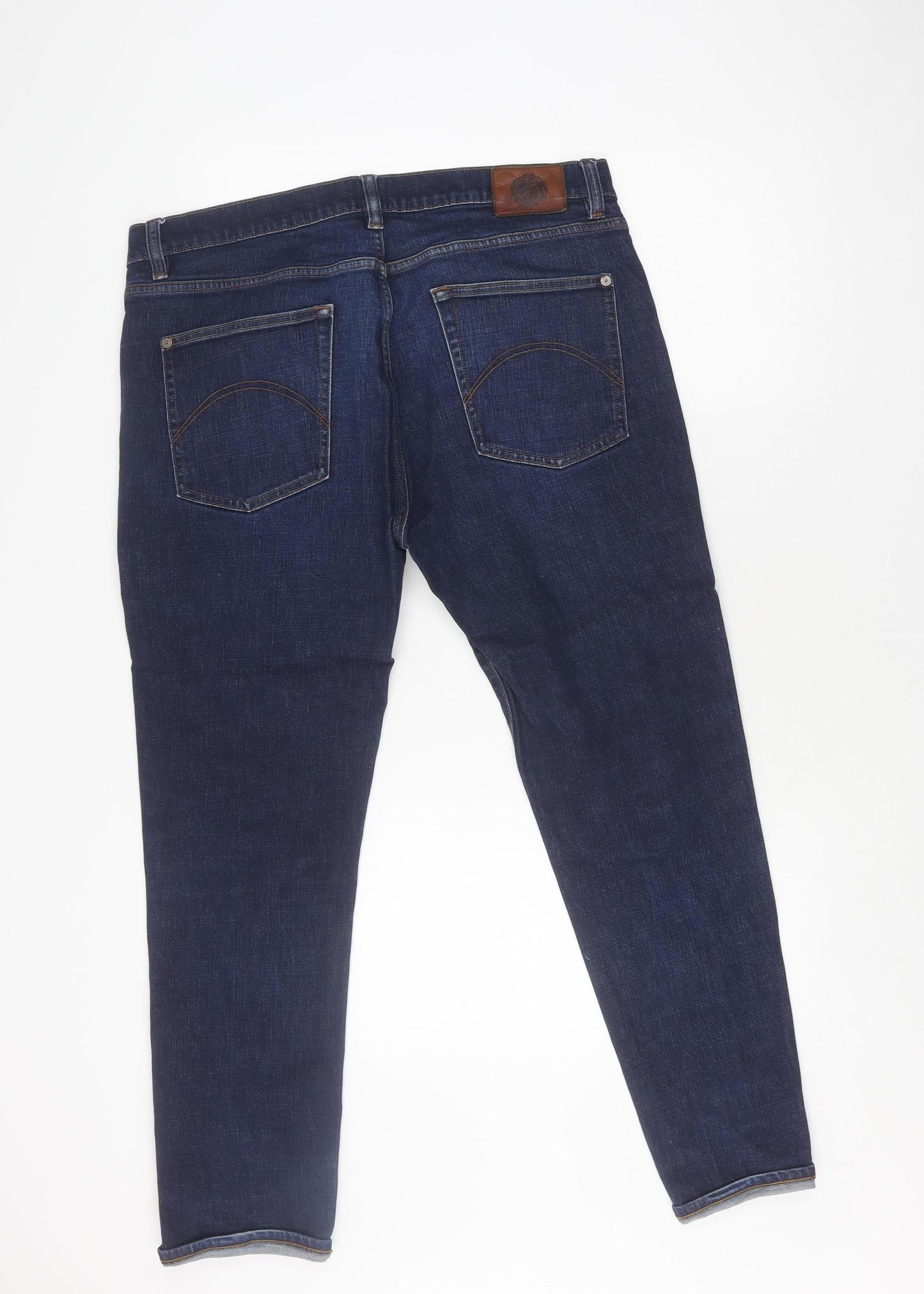 Pretty Green Blue Straight Jeans - Unisex, Size L