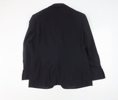 Austin Reed Men's Blue Suit Jacket 44S Classic Fit