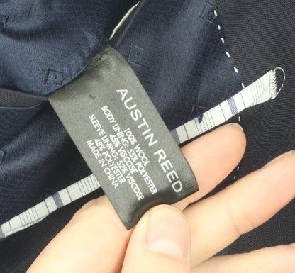 Austin Reed Men's Blue Suit Jacket 44S Classic Fit