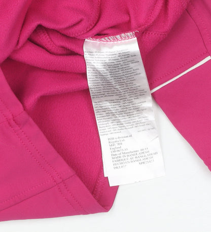 Dare 2b Girls Pink Hoodie, Size 7-8, Lightweight Fleece Jacket