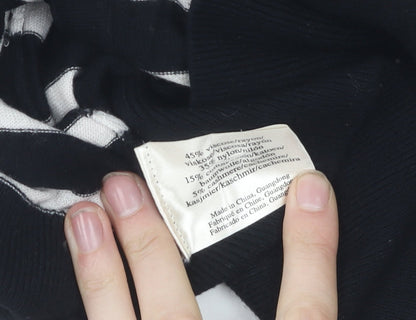 Womens UK Size 14 Laura Ashley Black Cardigan Jumper