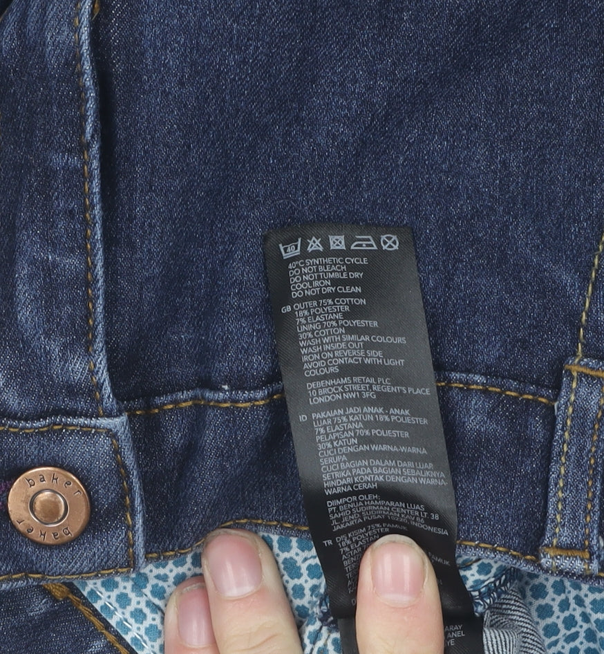 Ted Baker Girls Blue Skinny Jeans, Size 12 Years