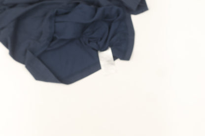 Adidas Men's Blue Graphic Print T-Shirt - M