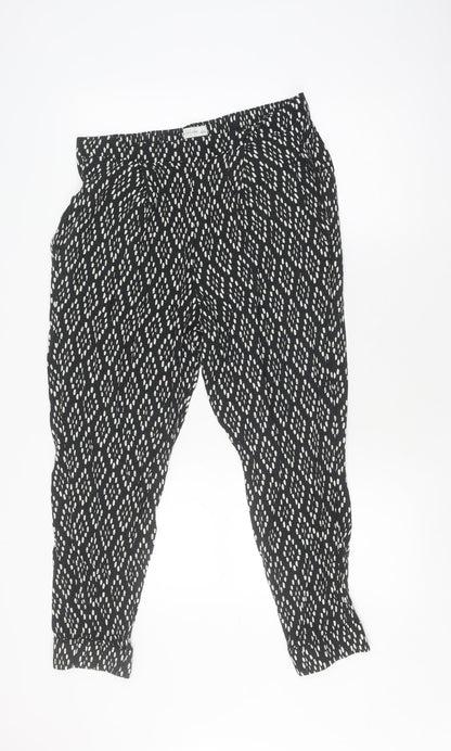 Abercrombie & Fitch Women's Large Black Trousers