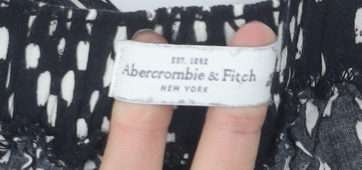 Abercrombie & Fitch Women's Large Black Trousers
