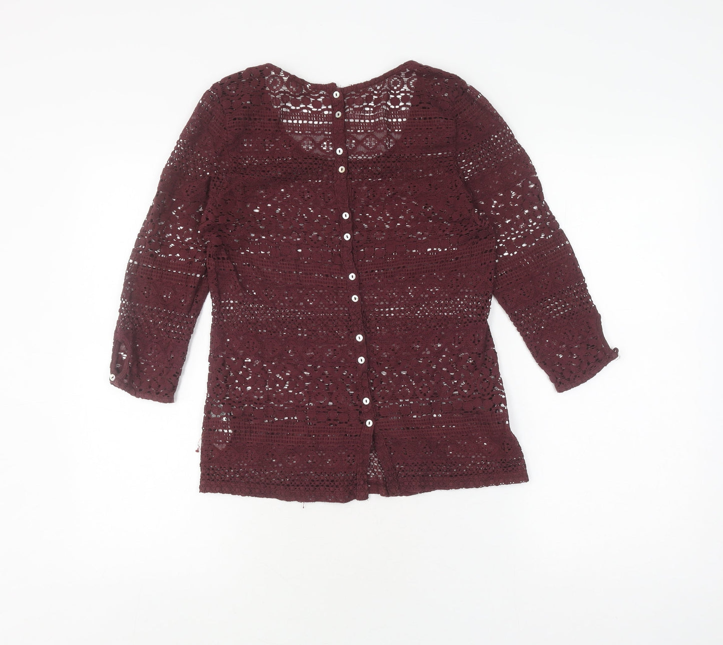 Womens UK Size 6 FatFace Red  Blouse