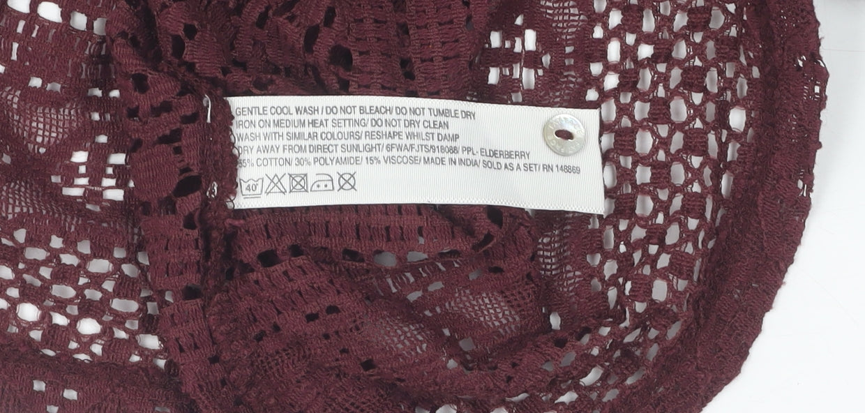 Womens UK Size 6 FatFace Red  Blouse