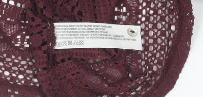 Womens UK Size 6 FatFace Red  Blouse