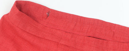 Eastex Women's Red Knee Length Pencil Skirt Size 12