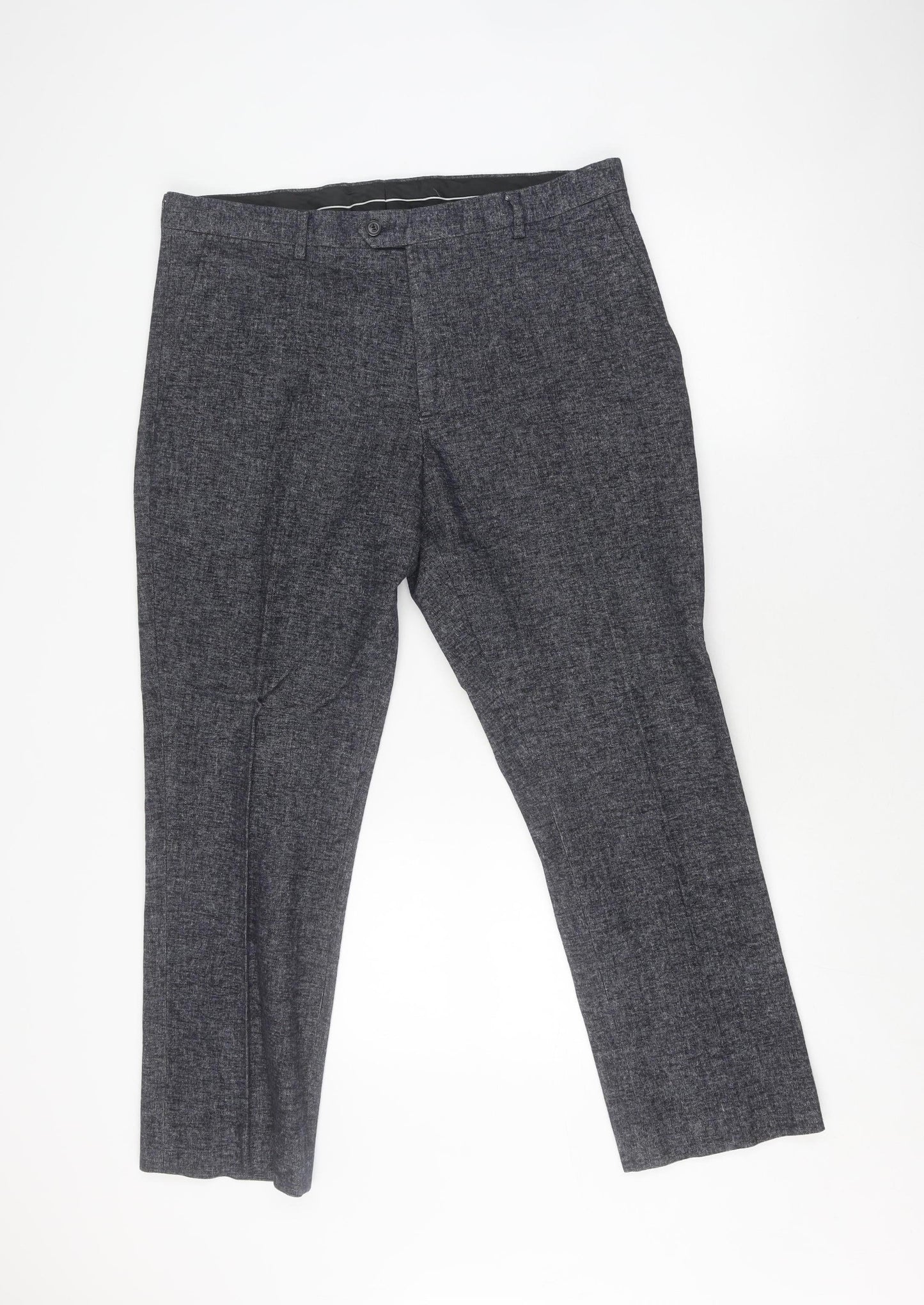 Mens UK Size 46S Cavani  Formal Grey Trousers