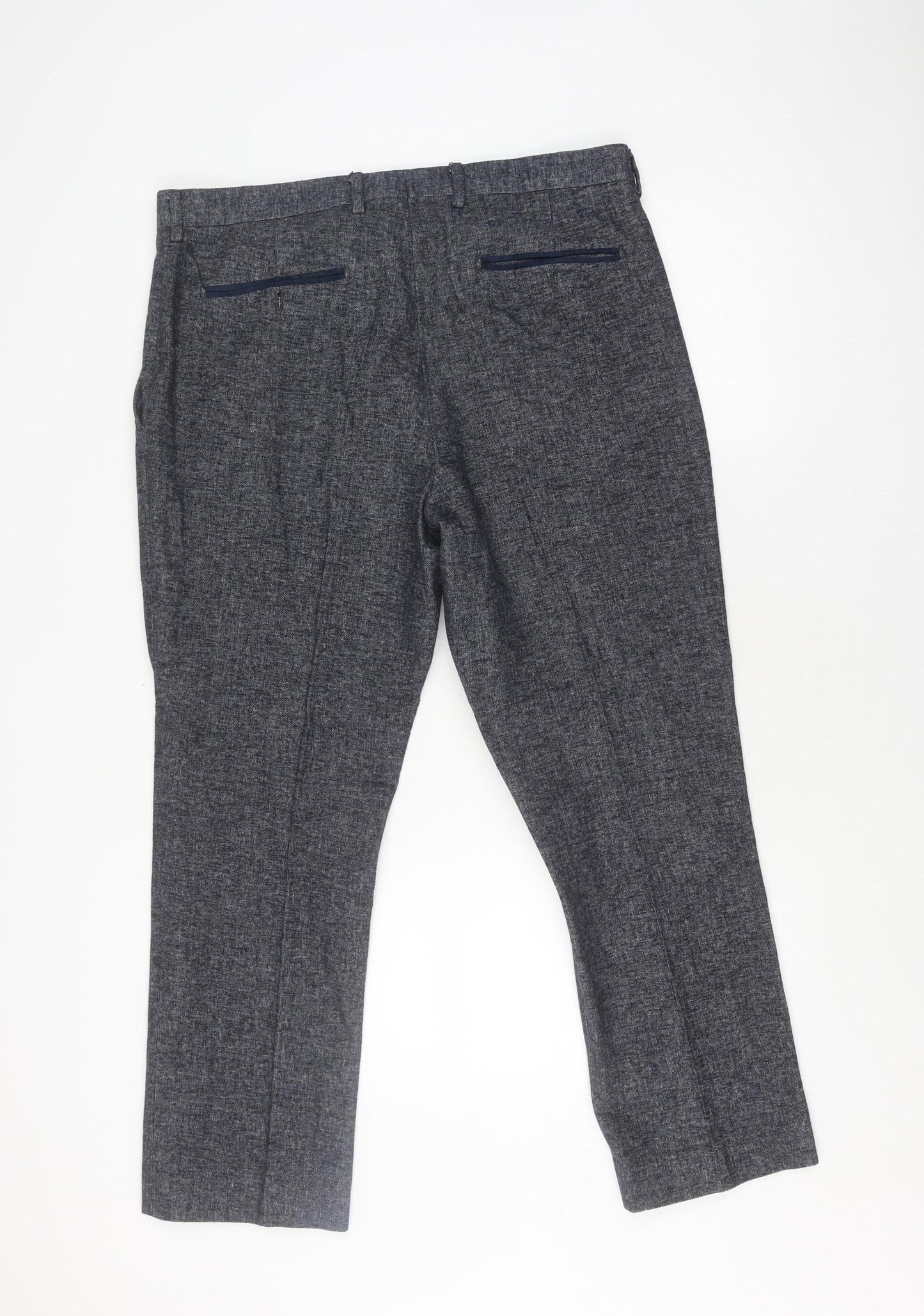 Mens UK Size 46S Cavani  Formal Grey Trousers