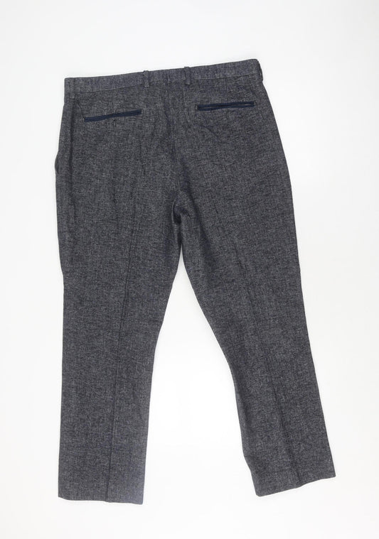 Mens UK Size 46S Cavani  Formal Grey Trousers
