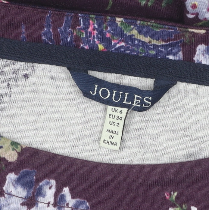Womens UK Size 6 Joules Multicoloured Tunic Blouse