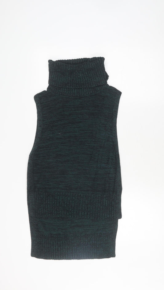 Banana Republic Women's Green Knit Sleeveless Jumper XS
