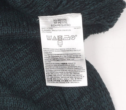 Banana Republic Women's Green Knit Sleeveless Jumper XS