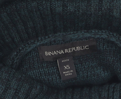 Banana Republic Women's Green Knit Sleeveless Jumper XS