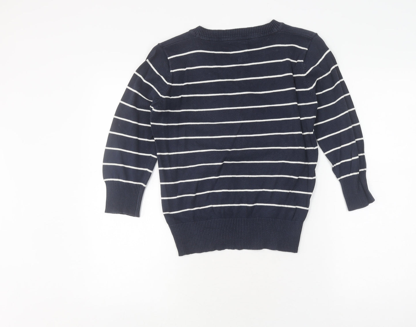 Country Rose Women's Blue Striped Cardigan S