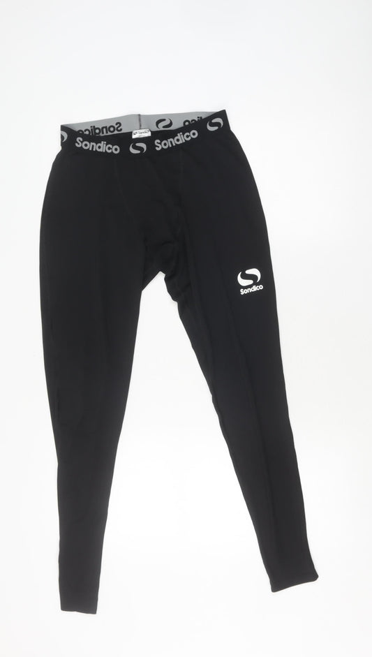 Sondico Men's Black Compression Leggings XL