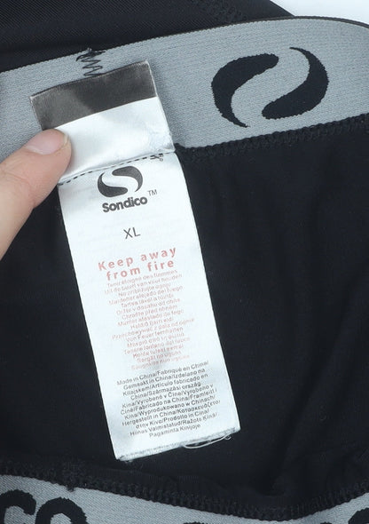 Sondico Men's Black Compression Leggings XL