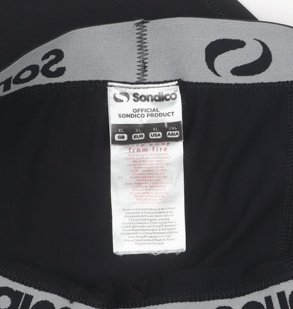 Sondico Men's Black Compression Leggings XL