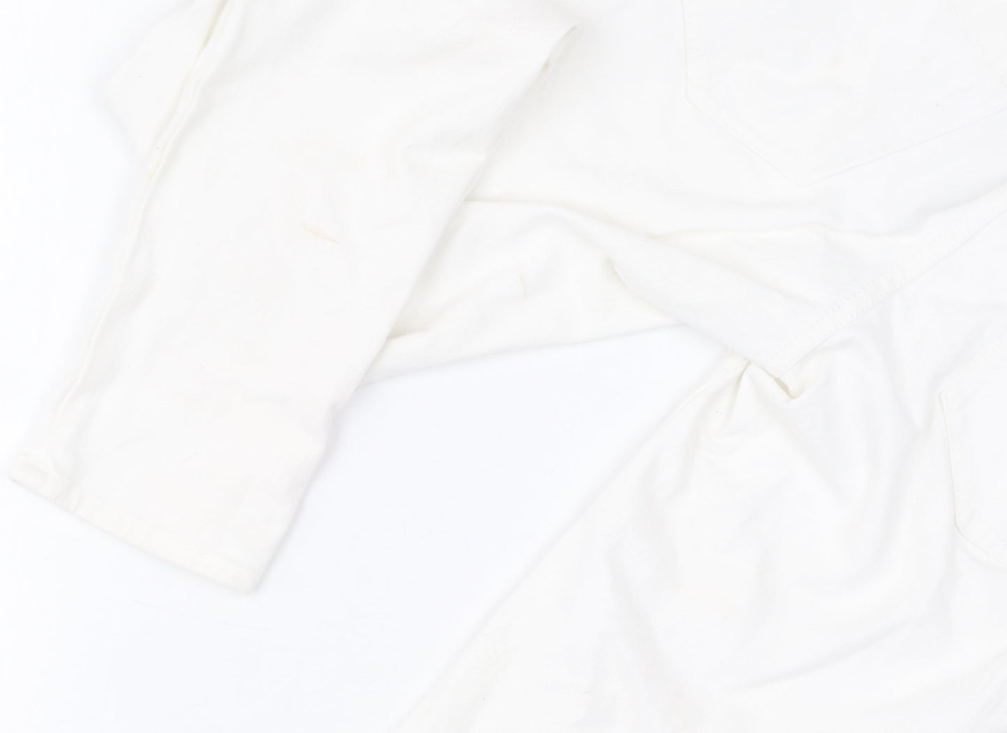 French Connection Women's White Skinny Jeans, Size 10