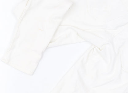 French Connection Women's White Skinny Jeans, Size 10