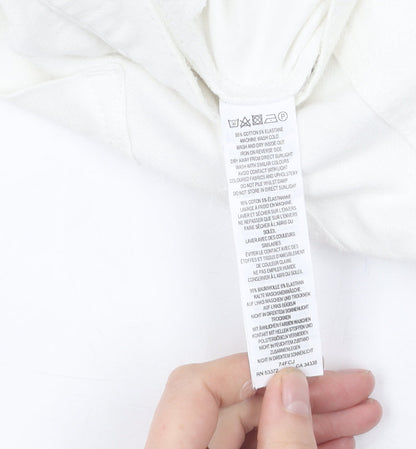 French Connection Women's White Skinny Jeans, Size 10