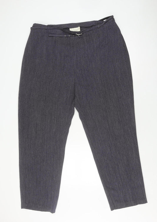 Ann Harvey Women's Grey Trousers Size 20