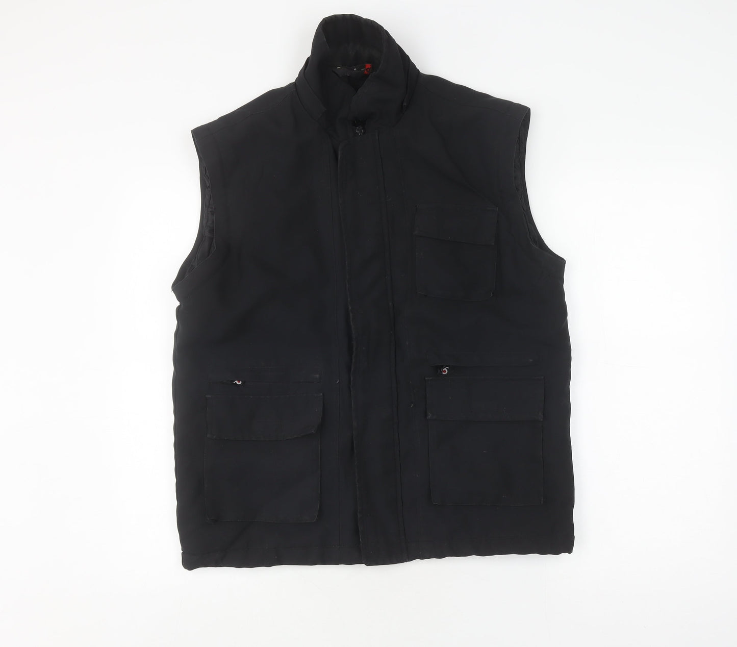 Mens UK Size L Duke Jeans Black Basic Jacket