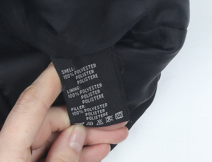Mens UK Size L Duke Jeans Black Basic Jacket