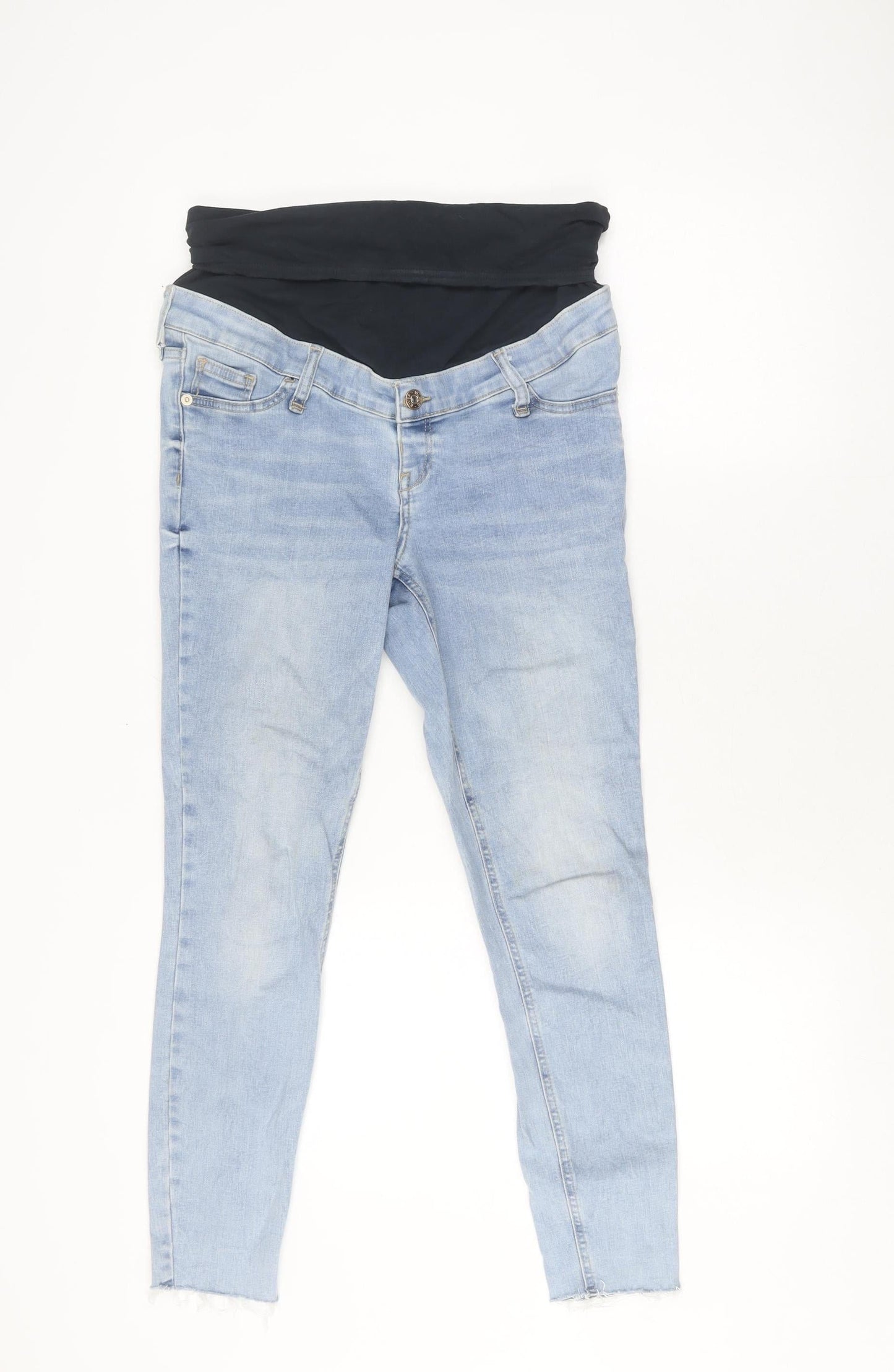 River Island Maternity Blue Jeans Size 10 Women