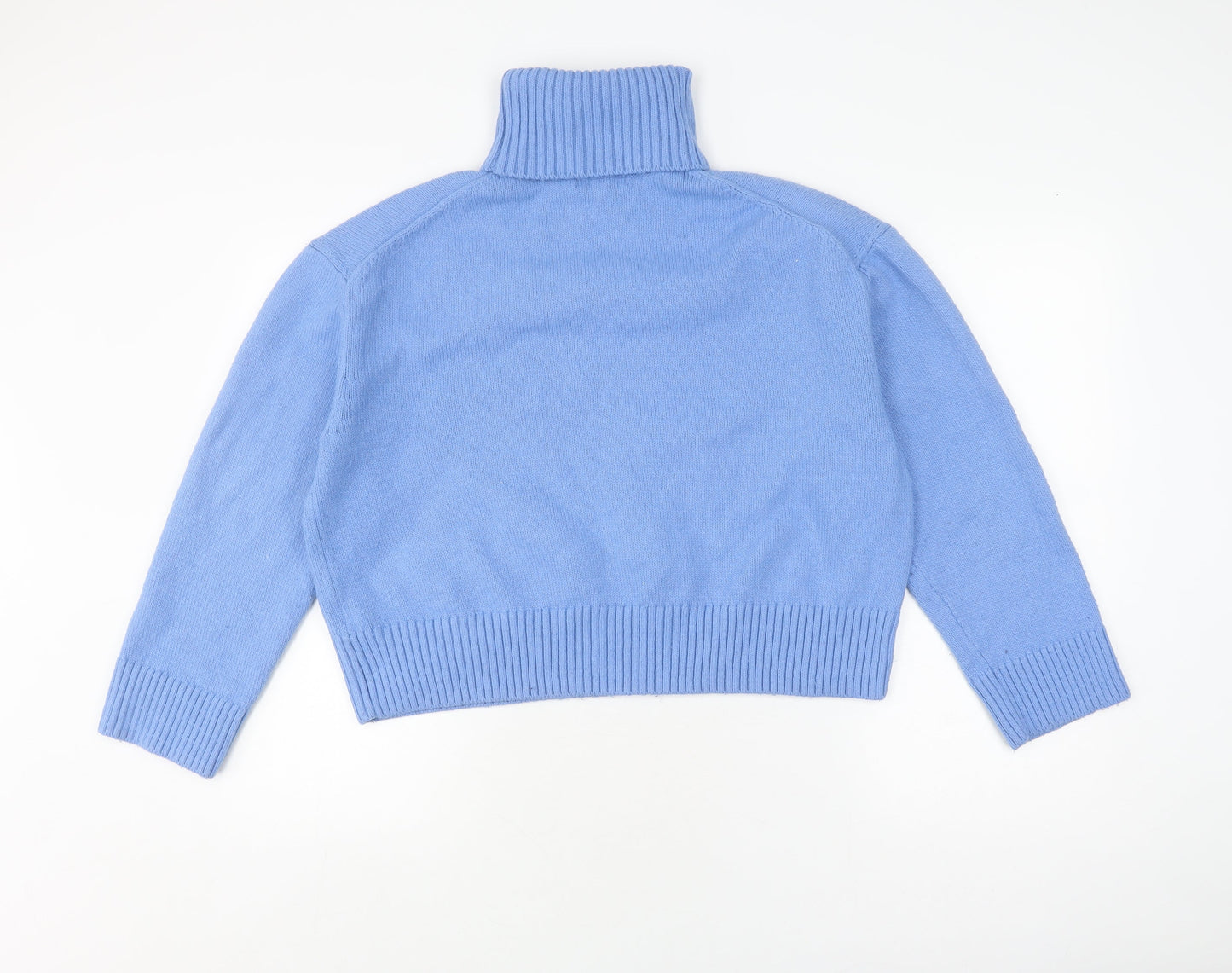 Womens UK Size S H&M Blue Pullover Jumper