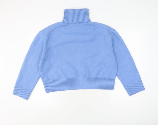 Womens UK Size S H&M Blue Pullover Jumper
