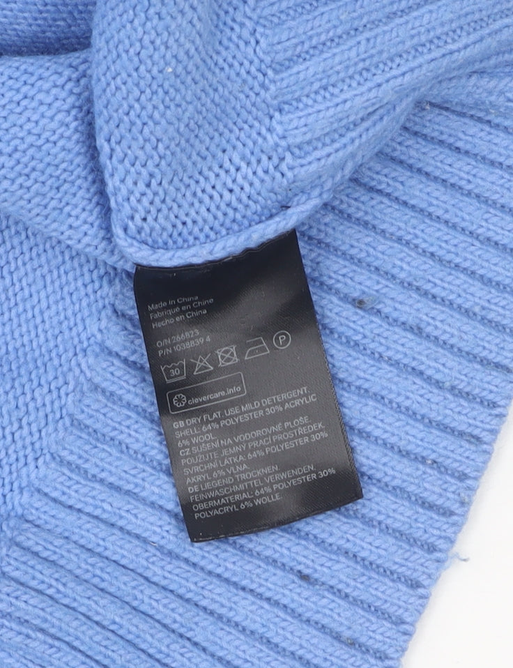 Womens UK Size S H&M Blue Pullover Jumper