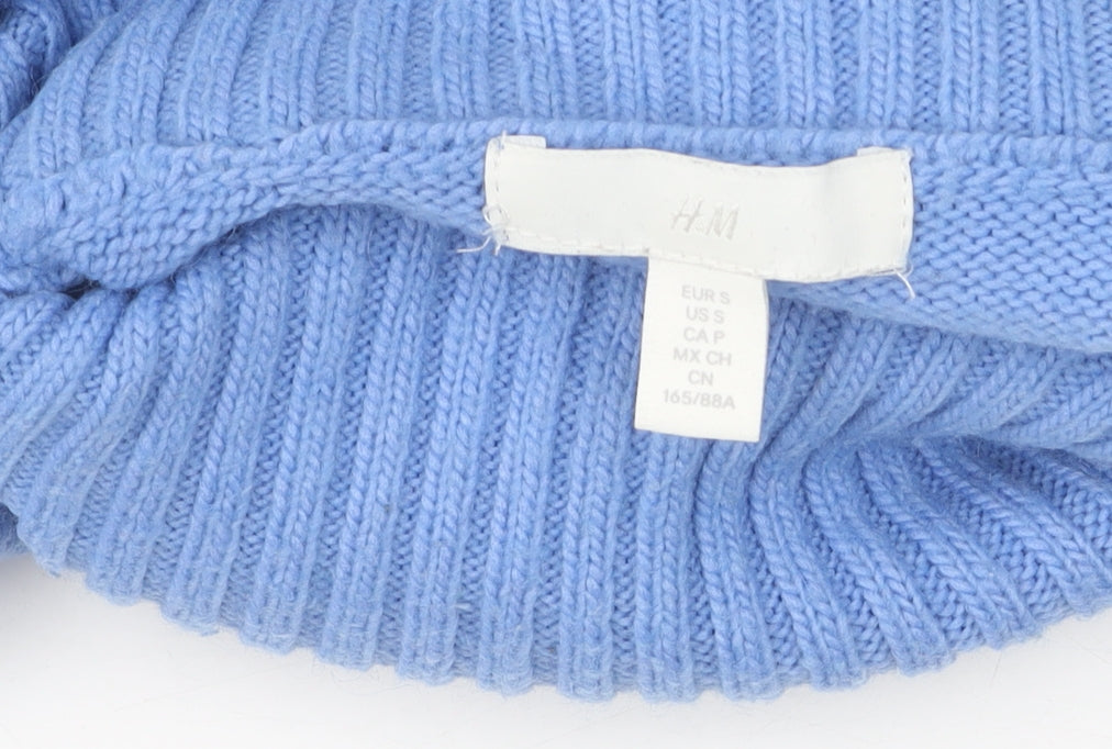 Womens UK Size S H&M Blue Pullover Jumper