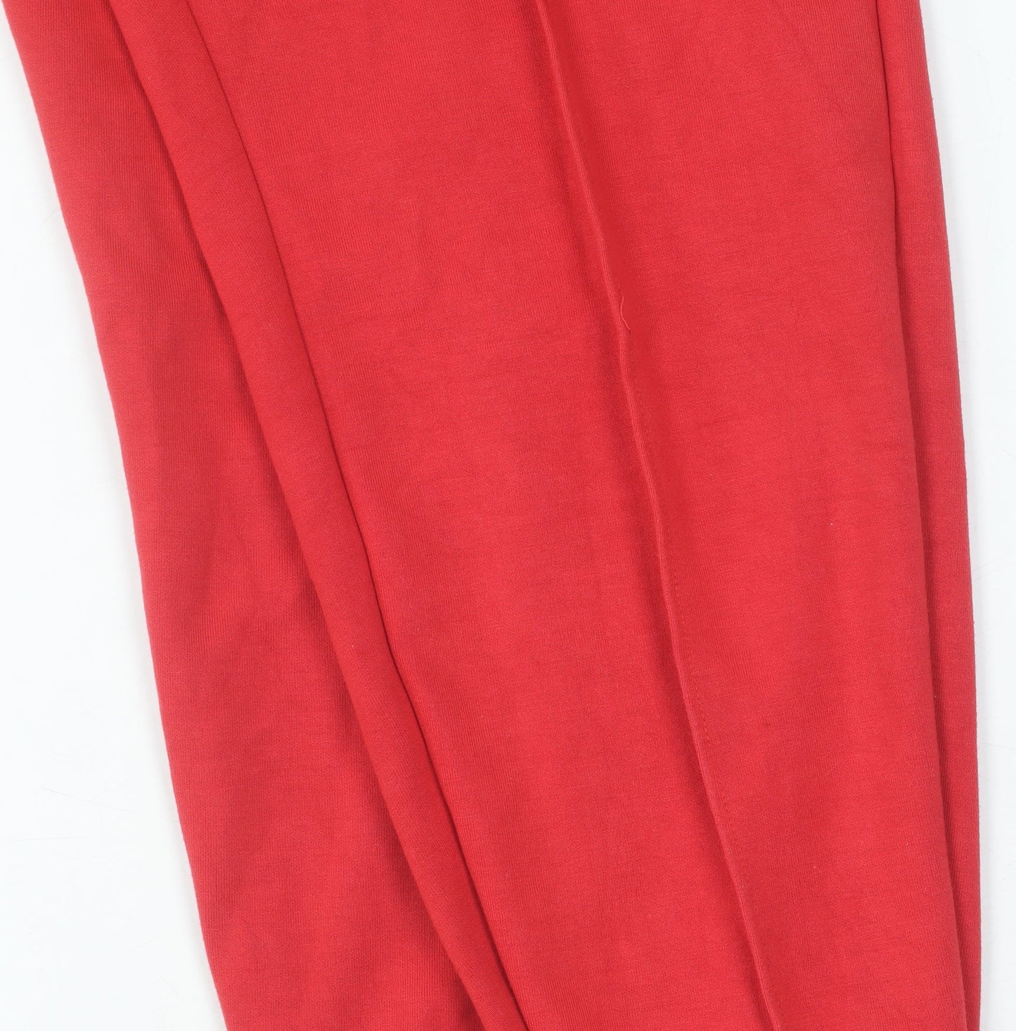 Zara Women's Red Jogger Trousers Size S