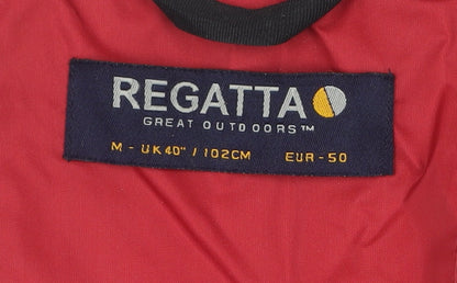 Womens UK Size M Regatta Red Rain Coat