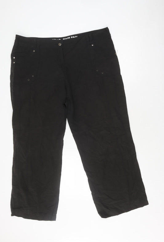 New Look Women's Black Casual Trousers Size 18
