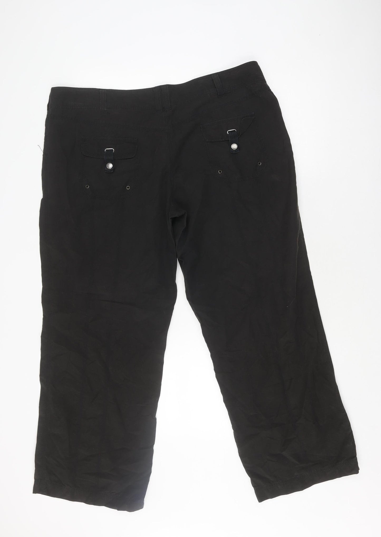 New Look Women's Black Casual Trousers Size 18