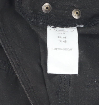 New Look Women's Black Casual Trousers Size 18