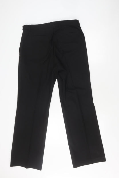 Mettle Men's Black Dress Pants 34R Regular Fit