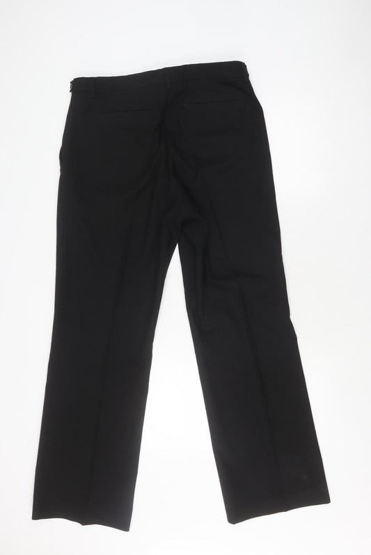 Mettle Men's Black Dress Pants 34R Regular Fit