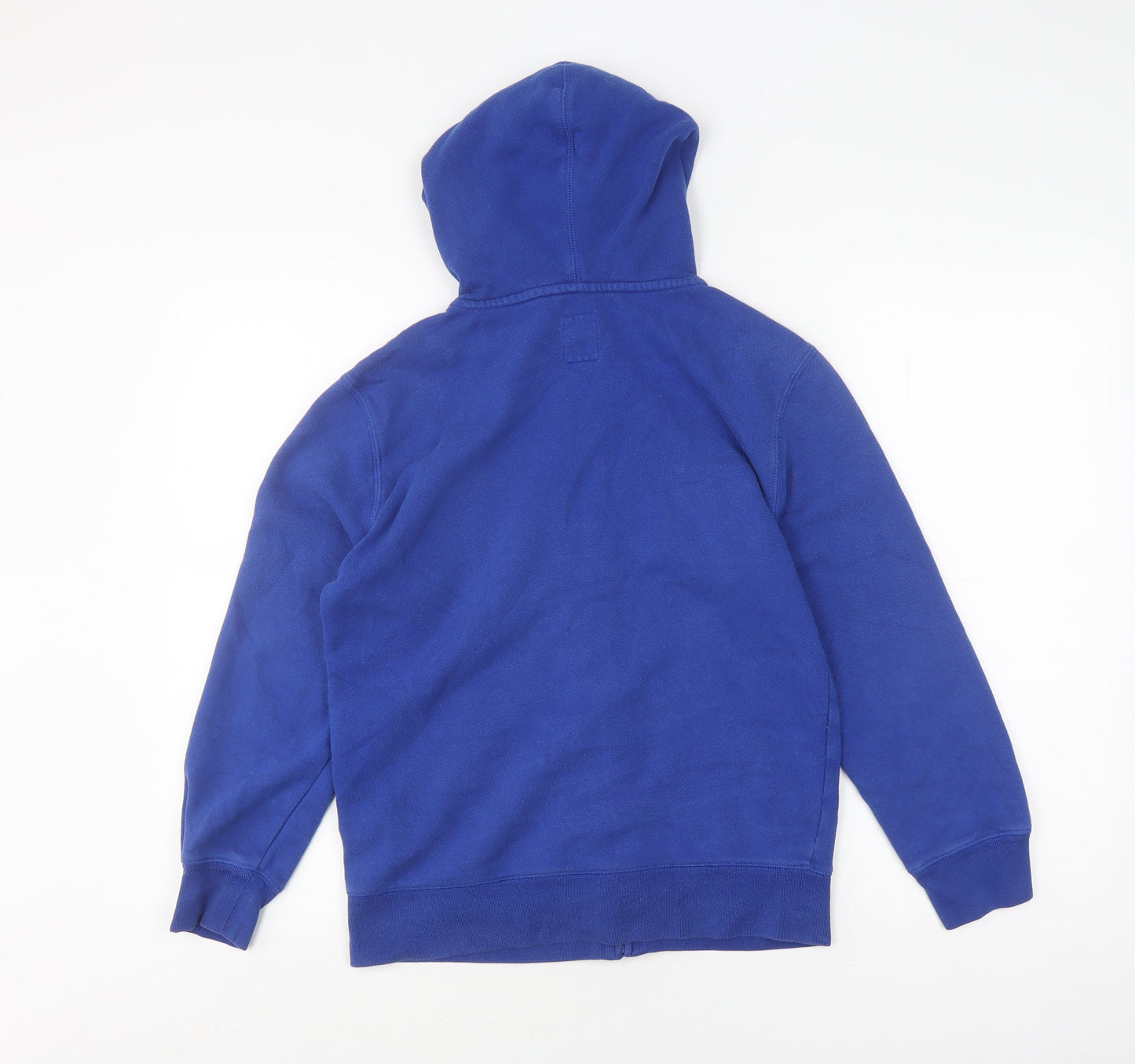 GAP Boys Blue Full Zip Hoodie 12-13 Years with Logo